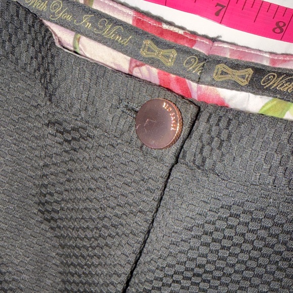 Ted Baker London Black Textured Pants - Picture 3 of 9